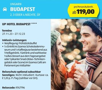 Hofer Reisen UNGARN BUDAPEST 2,3 ODER 4 NÄCHTE, ÜF Angebot