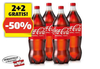 Hofer Coca cola coke regular, 2 l Angebot
