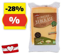 Hofer Gutes aus der region steirischer bergkäse Angebot
