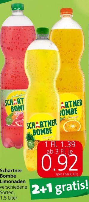 Eurospar Limonade Angebot