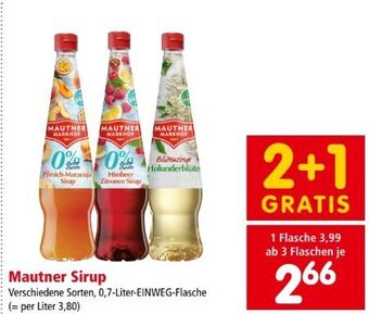 Interspar Sirup Angebot