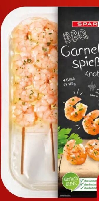 Spar Bbq garnelenspieße Angebot