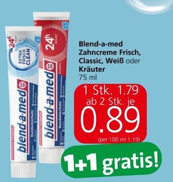 Spar Zahncreme Angebot