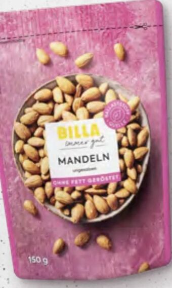 Billa Mandeln Angebot