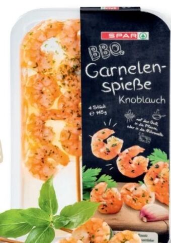 SPAR Gourmet Bbq garnelenspieße Angebot