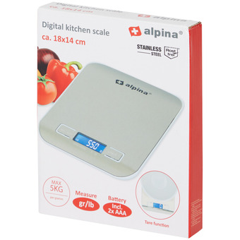 Action Alpina digitale küchenwaage Angebot