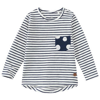 Ernsting's family Baby langarmshirt im ringel-look Angebot