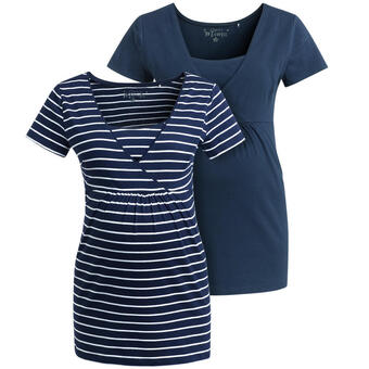 Ernsting's family 2 damen umstands-t-shirts mit stillfunktion Angebot