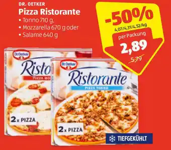 Hofer Pizza Ristorante 640g Angebot