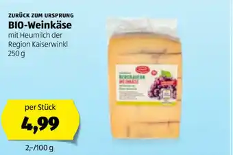 Hofer Bio-Weinkäse 250g Angebot
