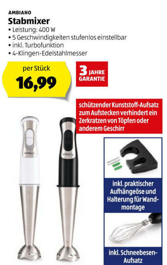Hofer Stabmixer Angebot