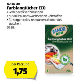 Hofer Farbfangtücher ECO Angebot