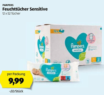 Hofer Feuchttücher Sensitive Angebot