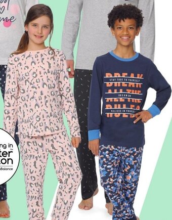 Action Kinder-Pyjama Verschiedene Designs Größe 134-164 Angebot
