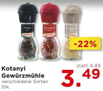 Unimarkt Kotanyi Gewürzmühle Angebot