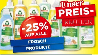 Unimarkt AUF ALLE FROSCH PRODUKTE Angebot