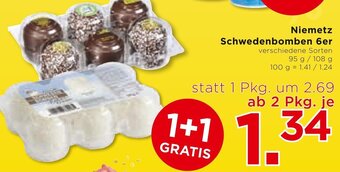 Unimarkt Niemetz Schwedenbomben 6er Angebot