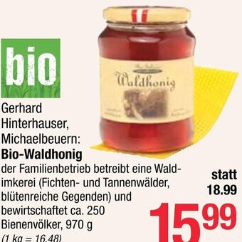Maximarkt Bio-Waldhonig 970 g Angebot