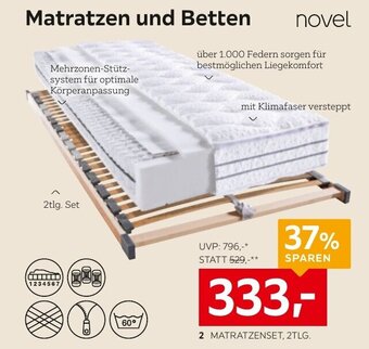 XXXLutz MATRATZENSET, 2TLG. Angebot