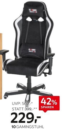XXXLutz GAMINGSTUHL Angebot
