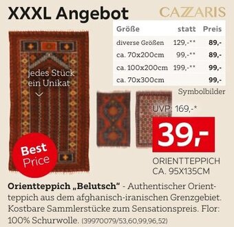 XXXLutz Orientteppich ,,Belutsch" Angebot