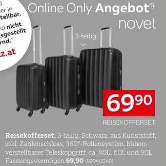XXXLutz Reisekofferset, 3-teilig Angebot