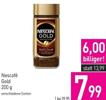 Sutterlüty Nescafé Gold 200g Angebot