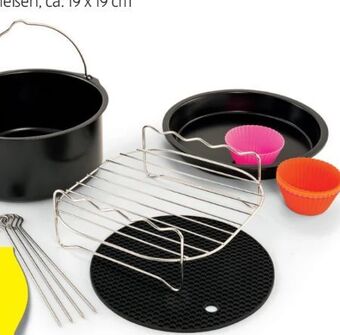 Hofer Heissluftfritteuse xxl zubehör set Angebot