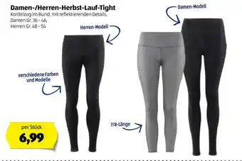 Hofer Damen-/Herren-Herbst-Lauf-Tight Angebot