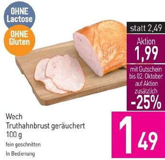Sutterlüty Wech Truthahnbrust geräuchert 100 g Angebot