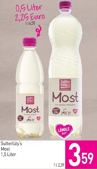 Sutterlüty Sutterlüty's Most 1,5 Liter Angebot