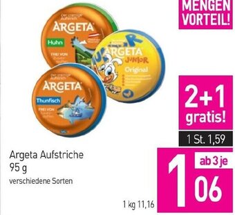 Sutterlüty Argeta Aufstriche 95 g Angebot