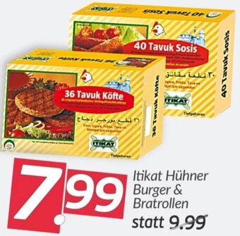 ETSAN Itikat Hühner Burger & Bratrollen Angebot