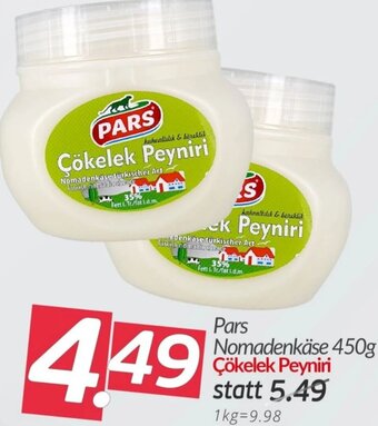 ETSAN Pars Nomadenkäse 450g Çökelek Peyniri Angebot
