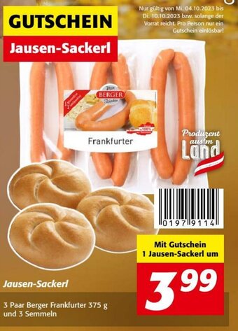 Nah&Frisch Jausen-Sackerl Angebot