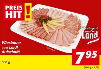 Nah&Frisch Wiesbauer oder Loidl Aufschnitt 500g Angebot