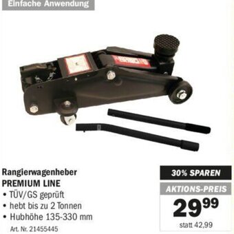 Rangierwagenheber PREMIUM LINE