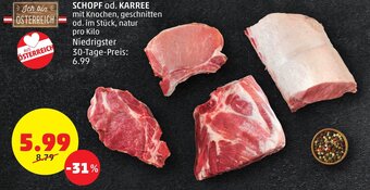 PENNY SCHOPF od. KARREE Angebot