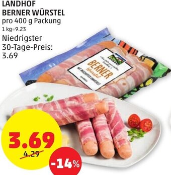 PENNY LANDHOF BERNER WÜRSTEL Angebot