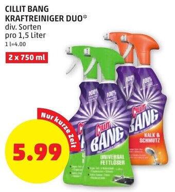 PENNY CILLIT BANG KRAFTREINIGER DUO Angebot