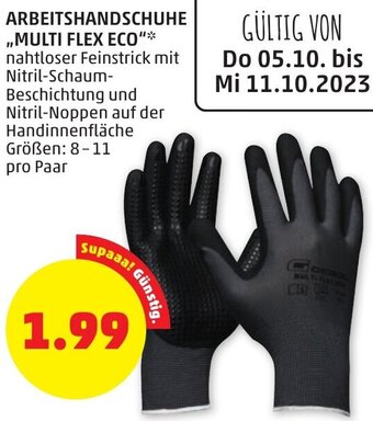 PENNY ARBEITSHANDSCHUHE ,,MULTI FLEX ECO Angebot