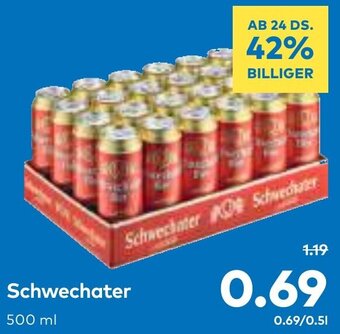 T&G Schwechater 500 ml Angebot