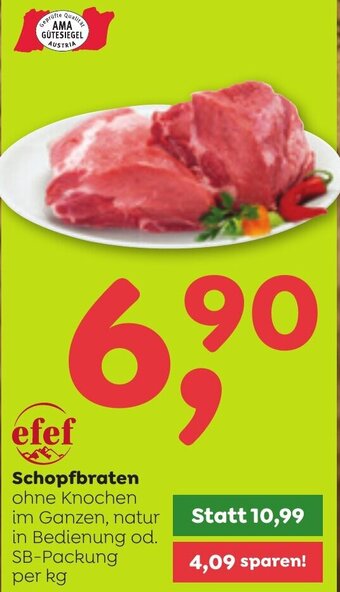 ADEG Schopfbraten Angebot