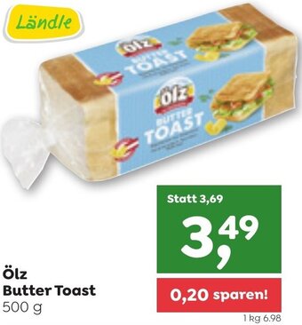 ADEG Ölz Butter Toast 500 g Angebot