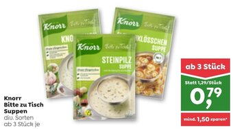 ADEG Knorr Bitte zu Tisch Suppen Angebot