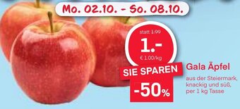 MPreis Gala Äpfel Angebot