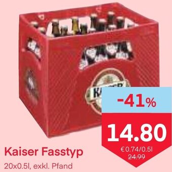 MPreis Kaiser Fasstyp 20x0.5L Angebot