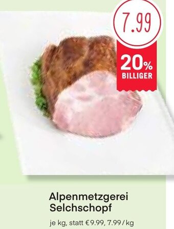 MPreis Alpenmetzgerei Selchschopf Angebot