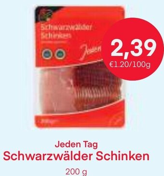 MPreis Jeden Tag Schwarzwälder Schinken 200 g Angebot