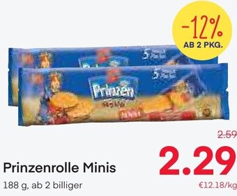 MPreis Prinzenrolle Minis 188 g Angebot
